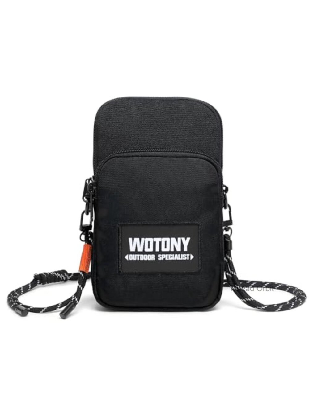 RFID Blocking Crossbody Phone Bag Waterproof Nylon Neck Pouch Mini Wallet